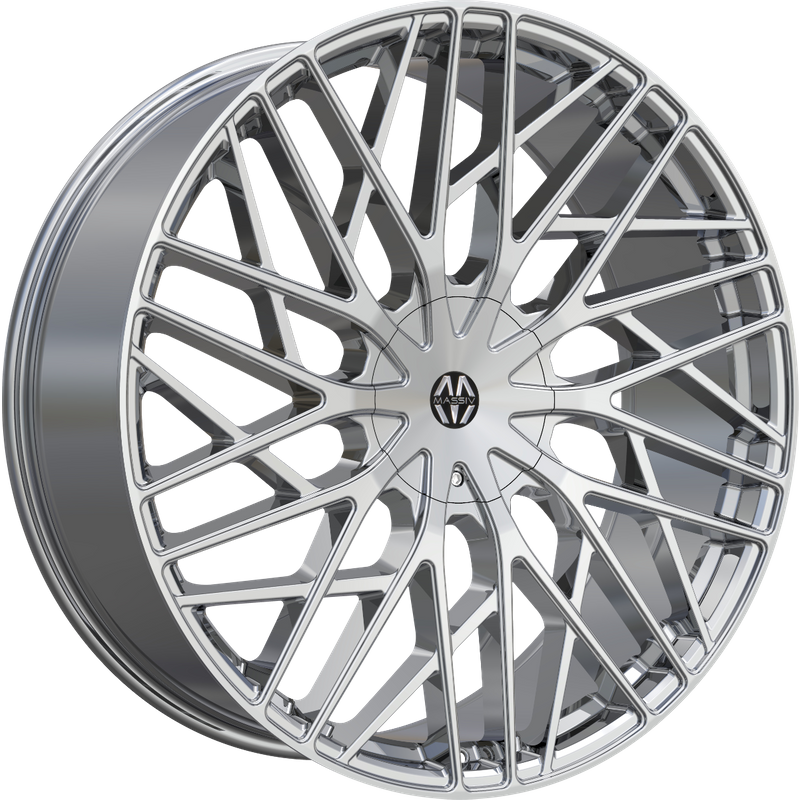 Roues Massiv 925 Chrome - 22x9 - Motif de boulons 5x112 - Déport 40 — Roues et jantes