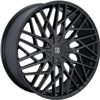 Roues Massiv 925 Noir Brillant - 22x9 - Motif de Boulons 5x108 - Dégagement 40