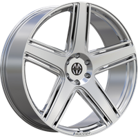 Massiv 926 Chrome Wheels - 22x9 Size, 5x115 Bolt Pattern, 15 Offset