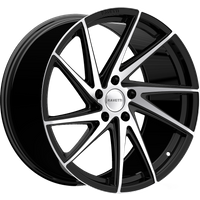 Ravetti M10 Black Machined Wheels - 20x10 - 5x114.3 Bolt Pattern