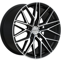 Ravetti M16 Satin Black Machined Wheels - 20x10.5 - 5x114.3 - 42 Offset