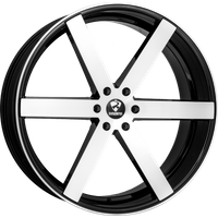 Jantes Ravetti M3 Noir Usiné - 24x9.5 - Motif de boulons 6x135 — Roues et jantes