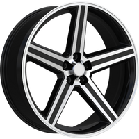 Eclipse Replica Wheel 248 Black Machined 22x9.5 5x120 10 Offset