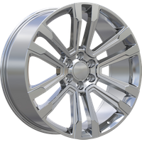 Eclipse Replica 328 Chrome Wheel - 24x10 - 6x139.7 Bolt Pattern