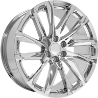 Roues Eclipse Replica 205 Chrome - 22x9 - Motif de boulon 6x139.7 — Roues et jantes