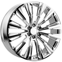 Eclipse Replica 207 Chrome Wheel - 22x9 - 6x139.7 Bolt Pattern — Wheels & Rims