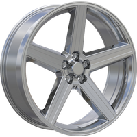 Eclipse Replica 248 Chrome Wheel - 22x9.5 - 5x120 Bolt Pattern — Wheels & Rims