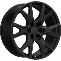 Roues Eclipse Replica 368 Noir Brillant - 22x9.5 - 6x139.7 - 24 Offset