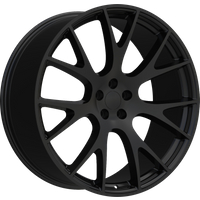 Eclipse Replica Wheel 218 Matte Black - 24x10 - 5x115 - 13 Offset — Wheels & Rims