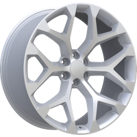 Roues Eclipse Replica 348 Argent Usiné 22x9.5 6x139.7 30 Offset