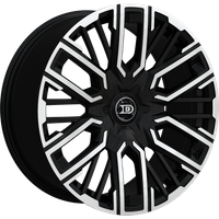 Roues Drastic DS14 Noir Machiné - 20x8.5 - 5x114.3 - 35 Offset