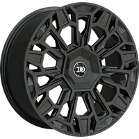 Roues Drastic DS9 Noires - 20x8.5 - Motif de boulon 5x114.3