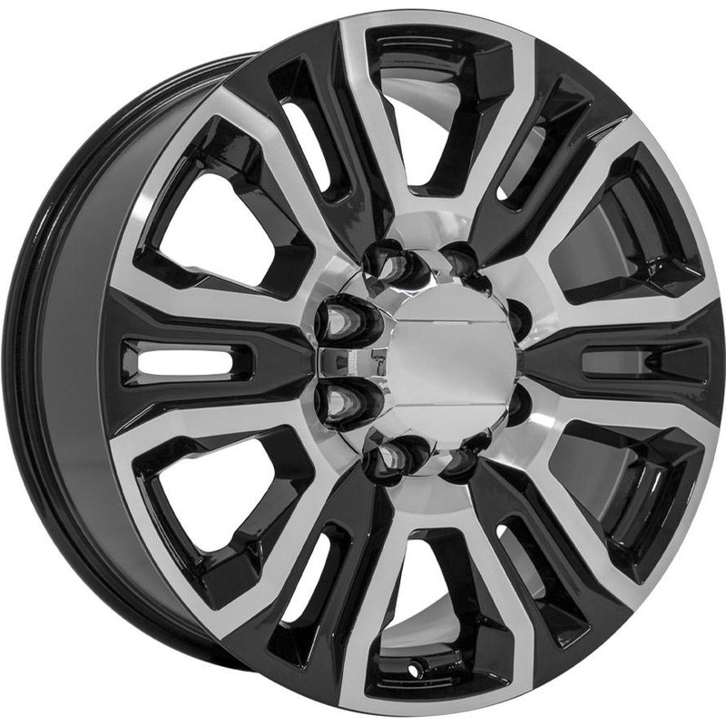 Roues OE CV70 Noires Mécaniques 20x8.5 8x165.1 — Roues et jantes