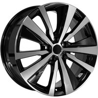 Jante OE NS29 Noir Usiné 19x8 5x114.3 Modèle 55