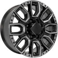 OE Wheel CV97 Black Milled Edge Tinted Clear 20x8.5 Rims — Wheels & Rims