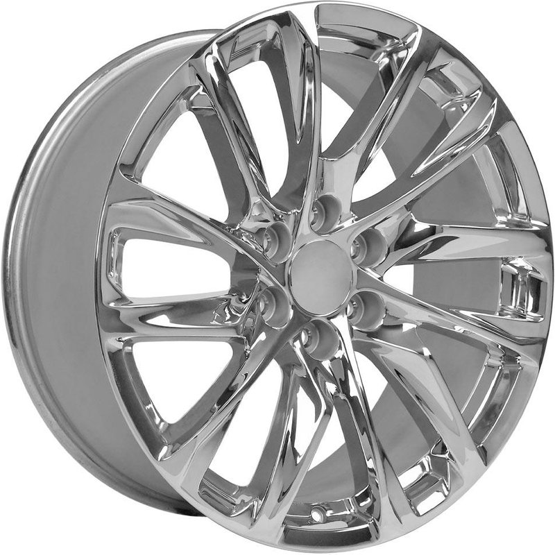 Roues OE CA90 Chrome - 22x9 - Motif de boulon 6x139.7 — Roues et jantes