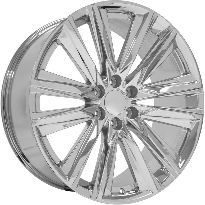 Roues OE CA91 Chrome - 24x10 - Motif de boulon 6x139.7 — Roues et jantes