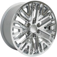 Roues OE CV37 Chrome - 20x9 - Motif de boulon 6x139.7 - Dégagement 28 — Roues et jantes