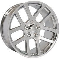 OE Wheel DG51 Chrome 22x10 Rims 5x139.7 Bolt Pattern 25.4 Offset