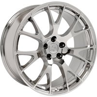 OE Wheel DG69 Chrome 22x10 5x139.7 Bolt Pattern 25 Offset — Wheels & Rims