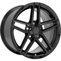 Roues OE CV07 Noir Brillant - 17x9.5 - Motif de Boulons 5x120.65 — Roues et jantes