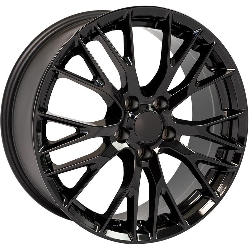 Roues OE CV22 Noires - 20x10 - Motif de boulon 5x120.65 - Dégagement 79 — Roues et jantes