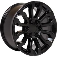 OE Wheel CV35 Gloss Black 18x8.5 6x139.7 Bolt Pattern Rims — Wheels & Rims