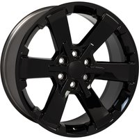 Roues OE CV41 Noir Brillant - 22x9 - Motif de Boulon 6x139.7 — Roues et jantes