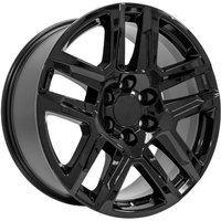 OE Wheel CV63 Gloss Black 20x9 6x139.7 Bolt Pattern Rims — Wheels & Rims