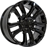 Roues OE CV68 Noir Brillant - 22x9 - Motif de Boulons 6x139.7 — Roues et jantes