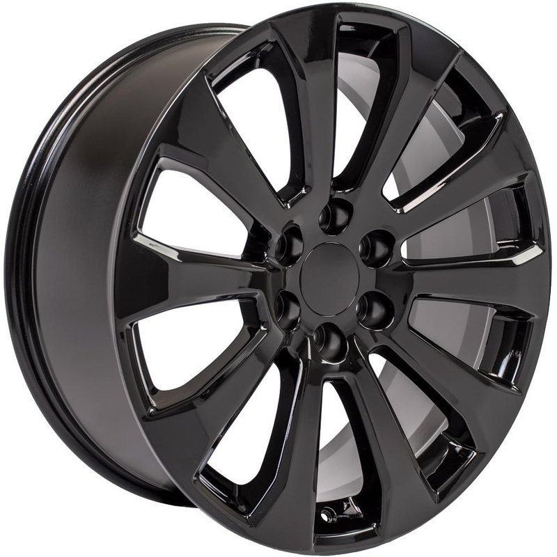 OE CV95 Gloss Black Wheels - 22x9 - 6x139.7 Bolt Pattern