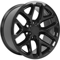 Roues OE CV98 Noir Brillant - 20x9 - Motif de 6x139,7 — Roues et jantes