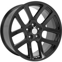 Roues OE DG51 Noir Brillant - 22x10 - Motif de Boulon 5x139.7 — Roues et jantes