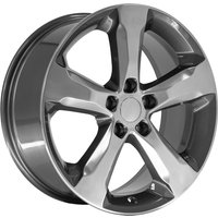 Roues OE JP28 Gunmetal - 20x8.5 - Motif de boulon 5x127 - Dégagement 50