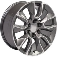 OE CV32 Gunmetal Machined Wheels - 20x9, 6x139.7 Bolt Pattern — Wheels & Rims