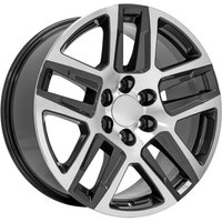 Roues OE CV63 Gunmetal Machined 20x9 6x139.7
