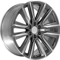 Roues OE CA91 Gunmetal avec Face Poli 24x10 - Motif de Boulons 6x139.7