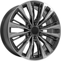 Jantes OE CA93 Gunmetal avec Face Poli - 22x9 - Motif de Boulons 6x139.7