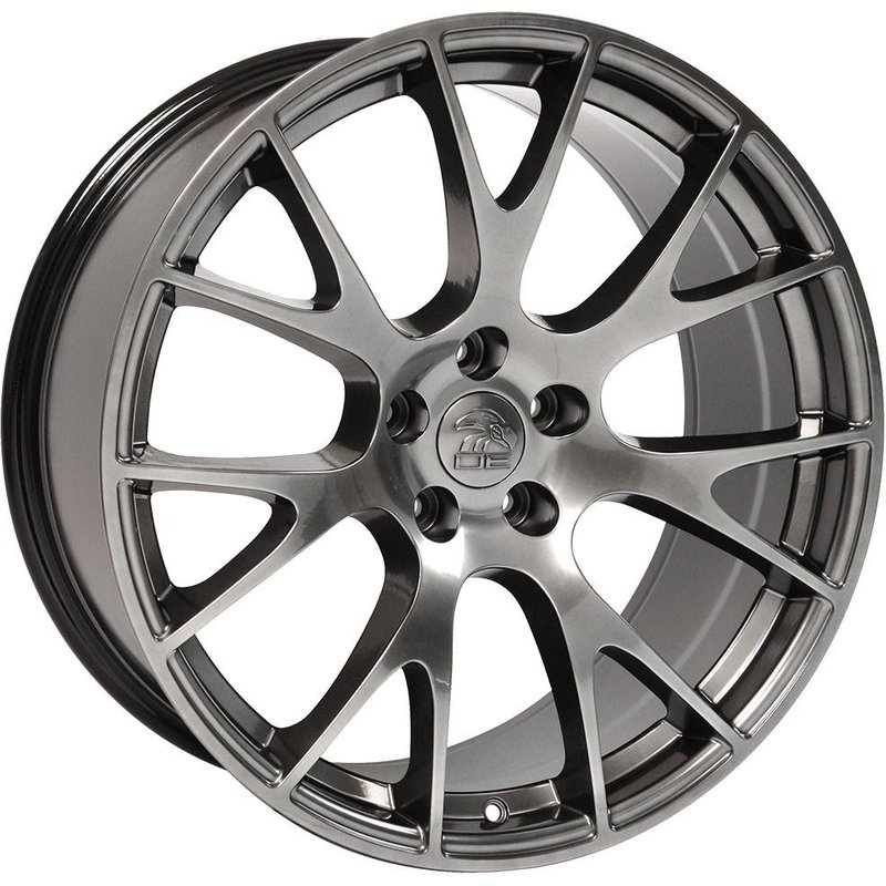 OE Wheel DG69 Hyper Black - 22x10 - 5x139.7 Bolt Pattern — Wheels & Rims