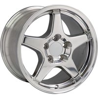 Jante OE CV01 Polished 17x9.5 5x120.65 56 Offset — Roues et jantes