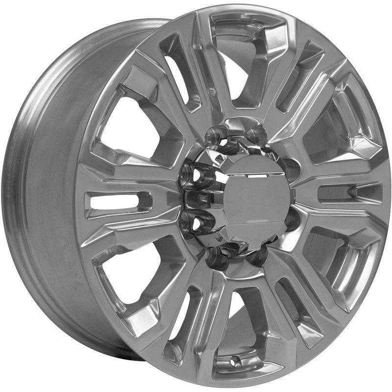 OE CV70 Polished Wheels - 20x8.5 - 8x165.1 Bolt Pattern — Wheels & Rims