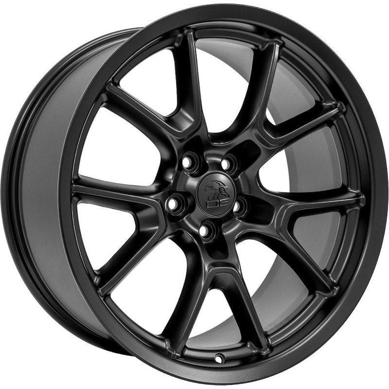 Roues OE DG21 Satin Black 20x9 5x115 Pattern de Boulons 18 Offset — Roues et jantes