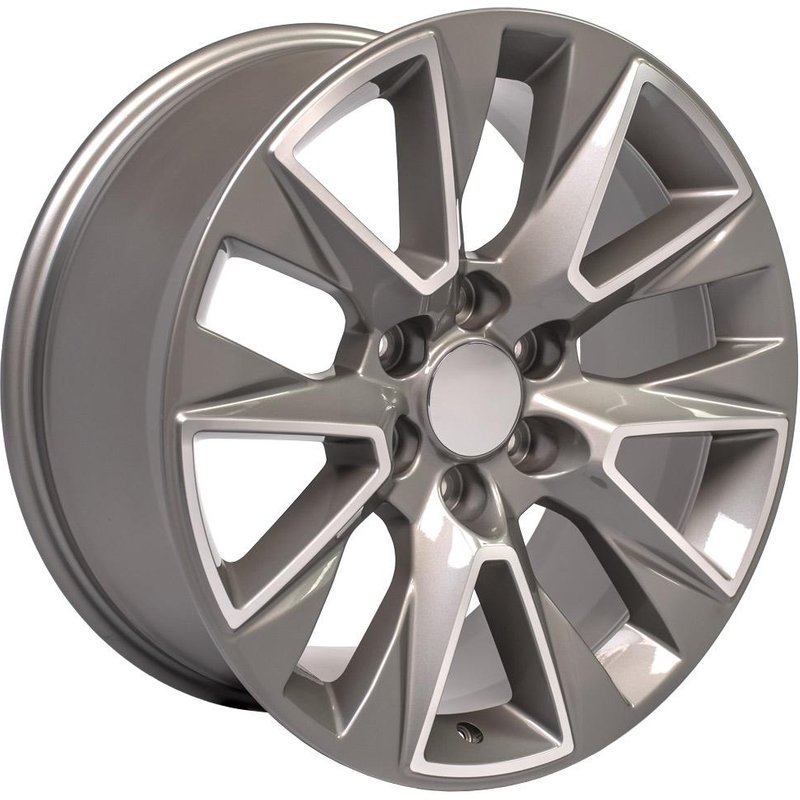 Jante OE CV26 Argent Machiné 20x9 6x139.7 Rims — Roues et jantes