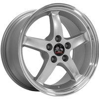 Jantes OE FR04 Argent avec Bord Usiné 17x9 5x114.3