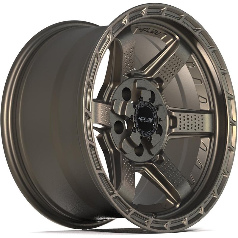 Roues 4Play 4PS63 Bronze - 17x9 - Motif de boulons 5x127 -6 Offset