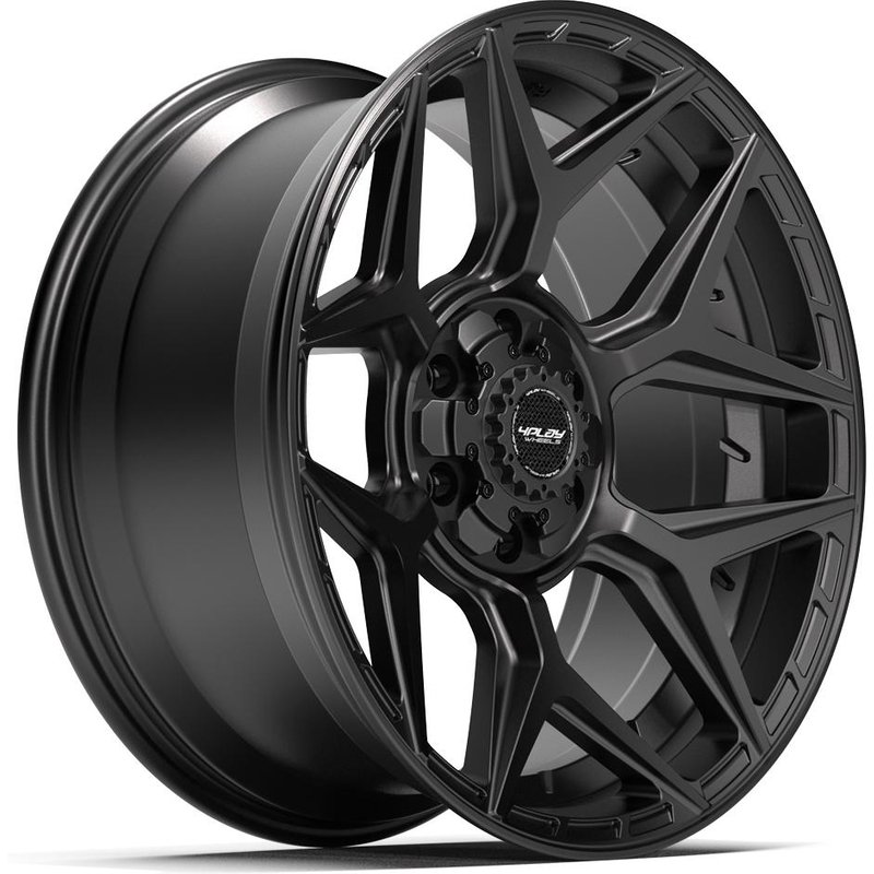4Play 4P06 Satin Black Wheels - 20x9 - 6x139.7 Bolt Pattern — Wheels & Rims