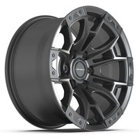 Roues Defiant DF04 Charcoal Satin Foncé - 17x9 - 6x135 - 12 Offset