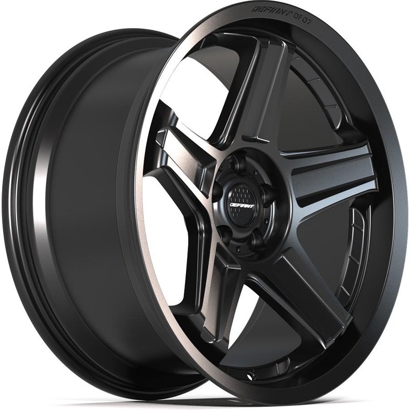 Defiant DF07 Satin Black Wheels - 20x9.5 - 5x115 Bolt Pattern — Wheels & Rims