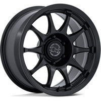 Jantes Black Rhino BR038 Ronin Noir Mat - 17x8.5 - 5x127