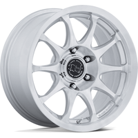 Jantes Black Rhino BR038 Ronin Argent Machiné 17x8.5 5x127